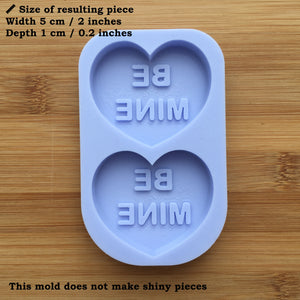 Be Mine Silicone Mold - 2 sizes available