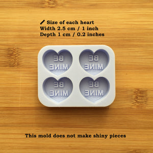 Be Mine Silicone Mold - 2 sizes available