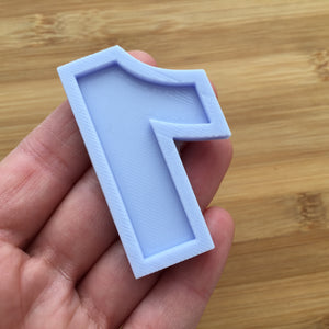 2" Numbers Silicone Mold