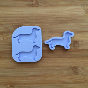 Dachshund Silhouette Silicone Mold