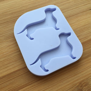 Dachshund Silhouette Silicone Mold