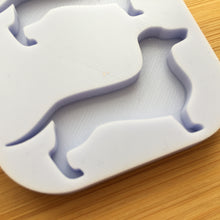 Load image into Gallery viewer, Dachshund Silhouette Silicone Mold