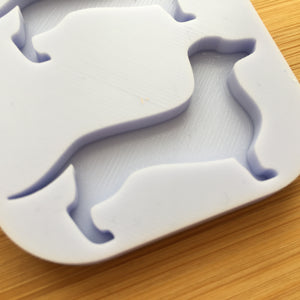 Dachshund Silhouette Silicone Mold