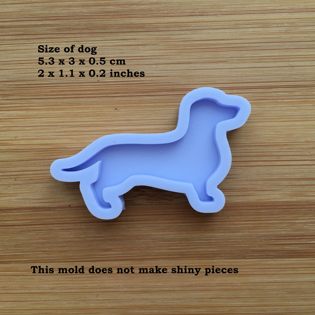 Dachshund Silhouette Silicone Mold