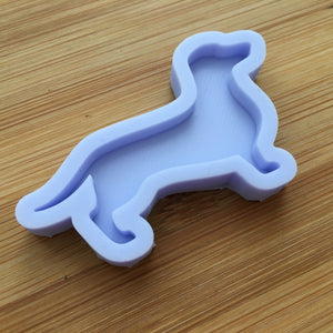 Dachshund Silhouette Silicone Mold