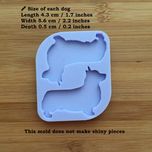 Load image into Gallery viewer, Corgi Silhouette Silicone Mold