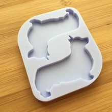 Load image into Gallery viewer, Corgi Silhouette Silicone Mold