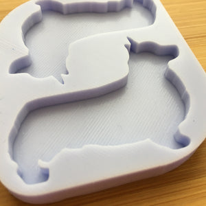 Corgi Silhouette Silicone Mold