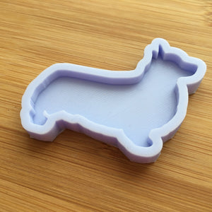 Corgi Silhouette Silicone Mold