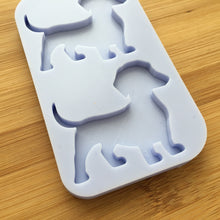 Load image into Gallery viewer, Dachshund Silhouette Silicone Mold