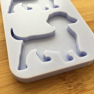 Dachshund Silhouette Silicone Mold