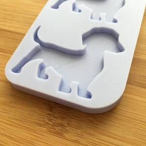 Dachshund Silhouette Silicone Mold