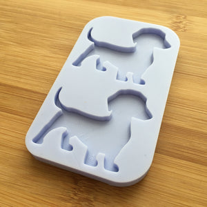 Dachshund Silhouette Silicone Mold