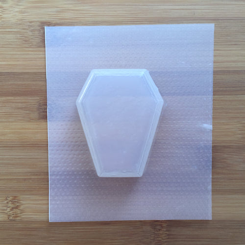 2.4 oz Coffin Bath Bomb Plastic Mold - Soapl Mold