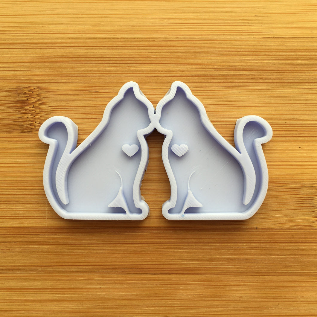 46mm Cats Silicone Mold
