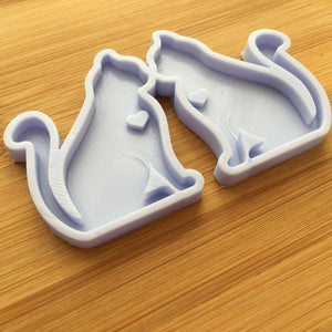46mm Cats Silicone Mold