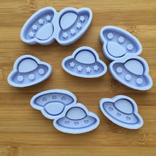 Load image into Gallery viewer, 2&quot; Kawaii Spaceship Silicone Mold