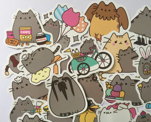 Pusheen Stickers - 50 pcs – The Crafts and Glitter Shop
