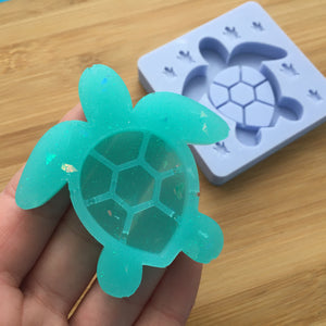 Turtle Shaker Silicone Mold - with shaker bits