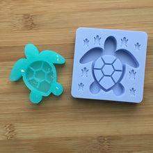 Load image into Gallery viewer, Turtle Shaker Silicone Mold - with shaker bits