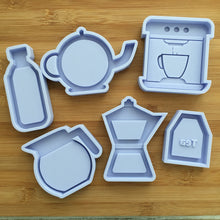 Load image into Gallery viewer, Coffee &amp; Tea Time Items Silicone Mold
