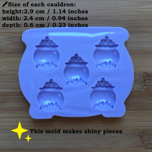 Load image into Gallery viewer, 1&quot; Bubble Cauldron Silicone Mold
