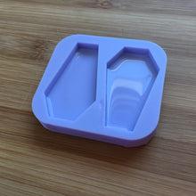 Load image into Gallery viewer, 2&quot; Coffin Silicone Mold