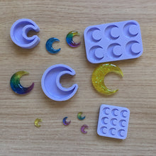 Load image into Gallery viewer, Crescent Moon Silicone Mold - various sizes available