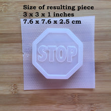 Load image into Gallery viewer, 3&quot; Stop Sign Bath Bomb Plastic Mold