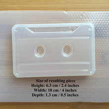 Load image into Gallery viewer, Life Size Cassette Tape Plastic Mold