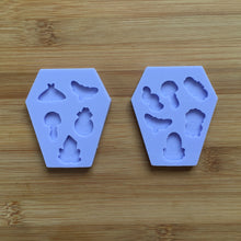 Load image into Gallery viewer, 0.75&quot; Witchy Findings Silicone Mold