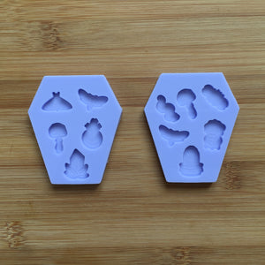0.75" Witchy Findings Silicone Mold
