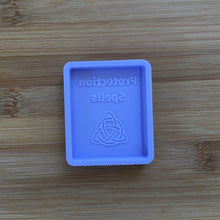 Load image into Gallery viewer, 2&quot; Protection Spell book Silicone Mold