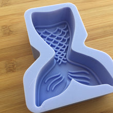 Load image into Gallery viewer, 4 oz Mermaid Tail Silicone Mold