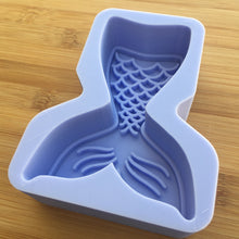 Load image into Gallery viewer, 4 oz Mermaid Tail Silicone Mold