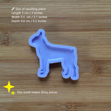 Load image into Gallery viewer, 2&quot; Boston Terrier Silicone Mold