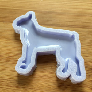 2" Boston Terrier Silicone Mold