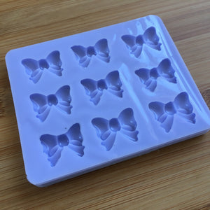 22mm Bows Silicone Mold, Food Safe Silicone Rubber Mould