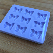 Load image into Gallery viewer, 22mm Bows Silicone Mold, Food Safe Silicone Rubber Mould