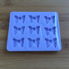 Load image into Gallery viewer, 22mm Bows Silicone Mold, Food Safe Silicone Rubber Mould