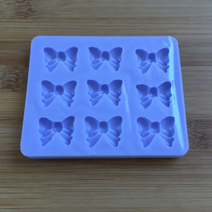 22mm Bows Silicone Mold, Food Safe Silicone Rubber Mould