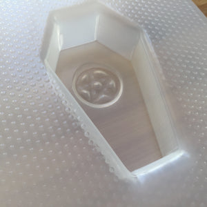 2.3 oz Pentagram Coffin Plastic Mold