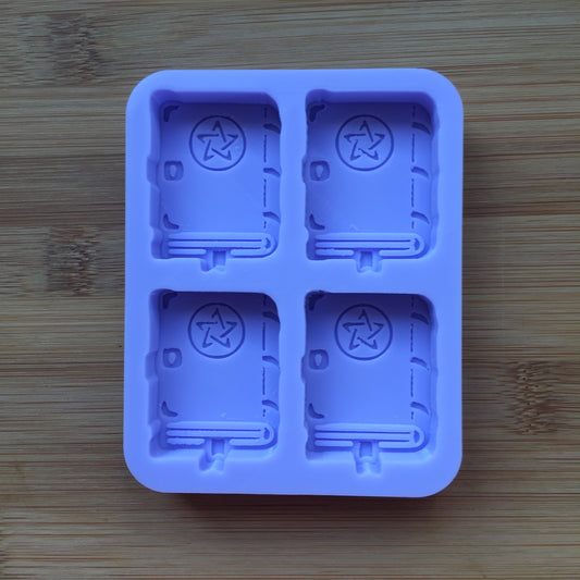 Spell book Silicone Mold - The Crafts and Glitter Shop