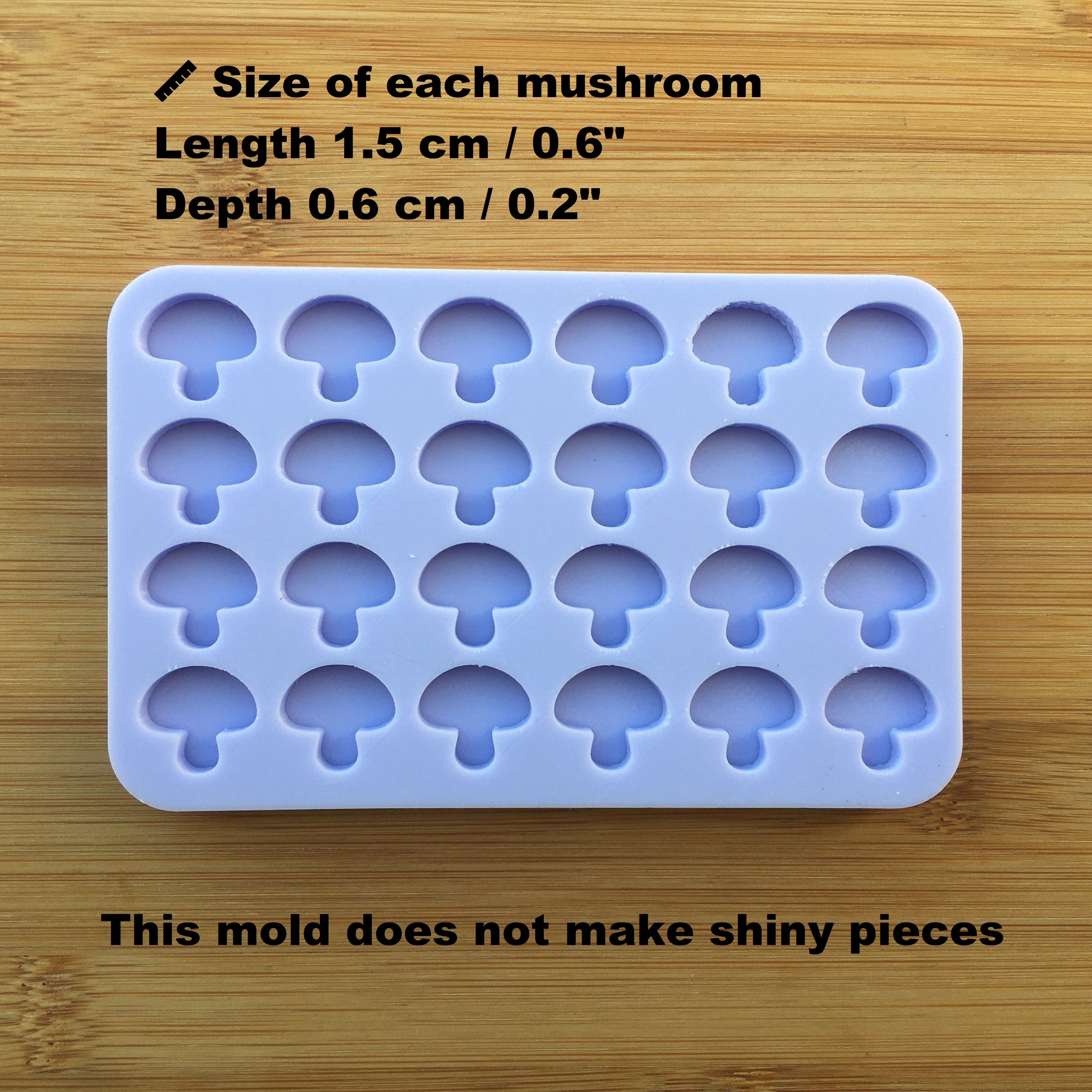 Mushroom Silicone Mold - The Crafts and Glitter Shop