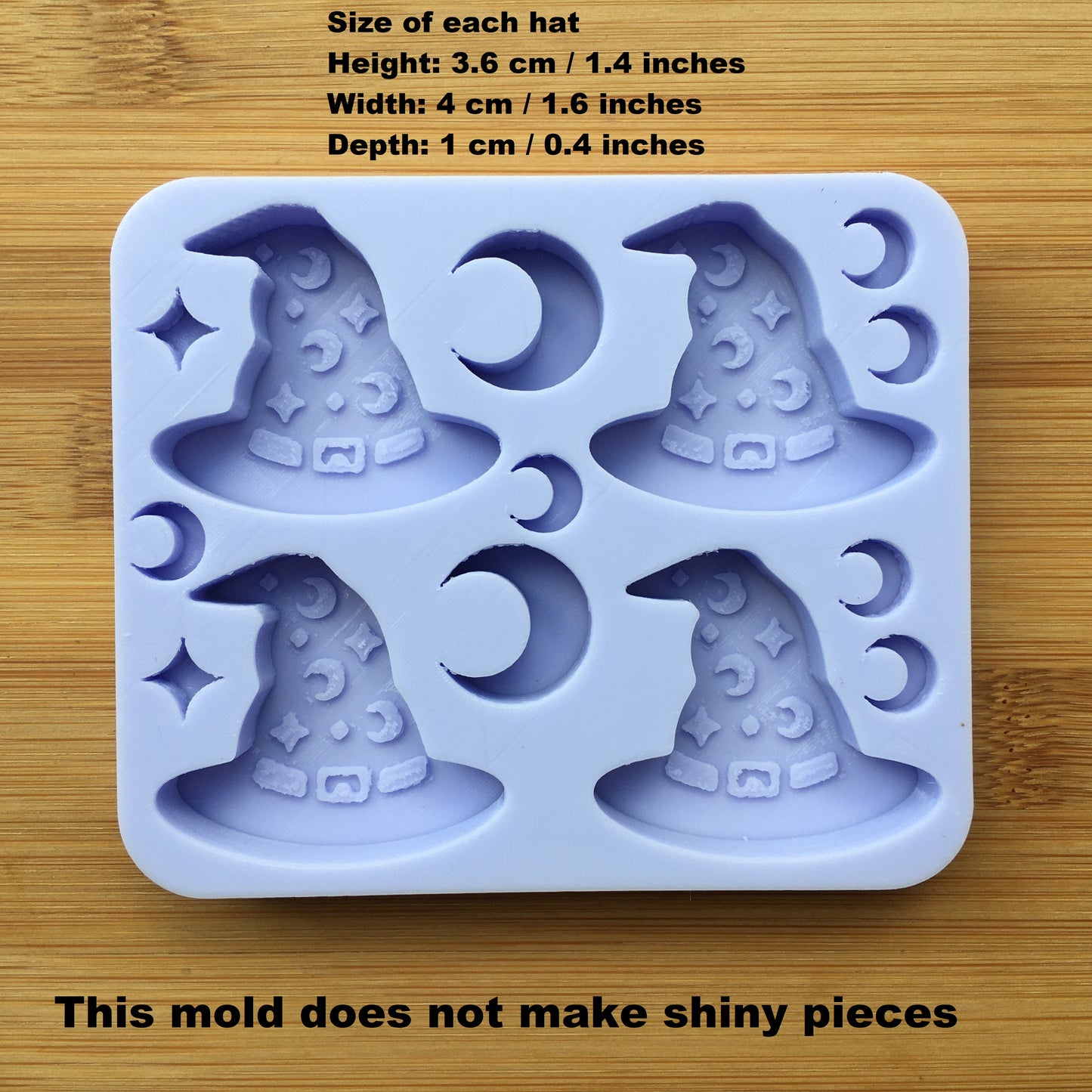 Wizard Hat Silicone Mold - The Crafts and Glitter Shop