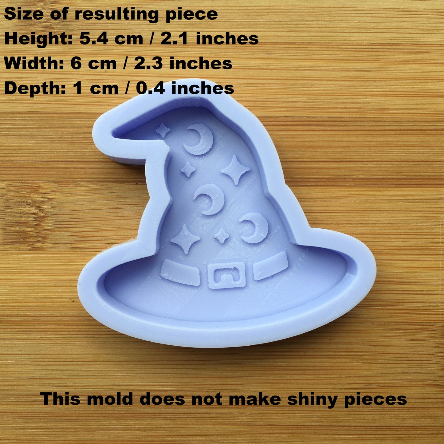 Wizard Hat Silicone Mold - The Crafts and Glitter Shop