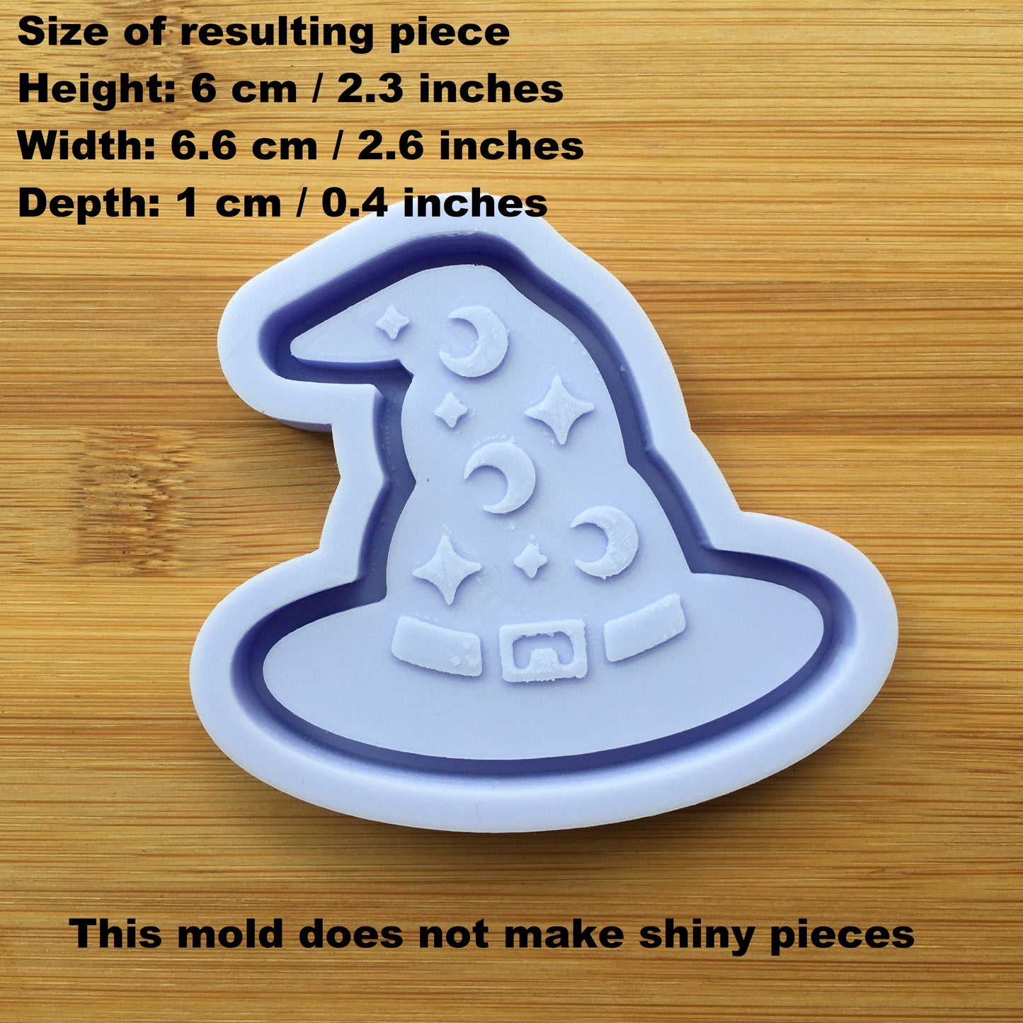 Wizard Hat Silicone Mold - The Crafts and Glitter Shop