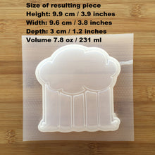 Load image into Gallery viewer, 7.8 oz Rainbow Cloud Plastic Mold