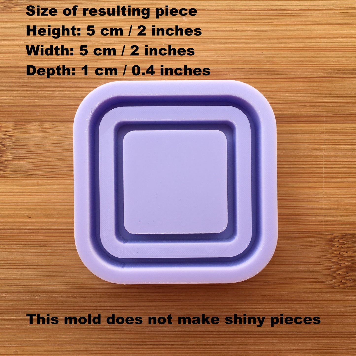 Square Silicone Mold - The Crafts and Glitter Shop