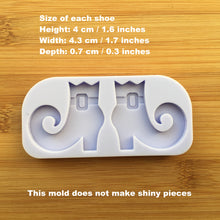 Load image into Gallery viewer, Witchy Boots Silicone Mold, Food Safe Silicone Rubber Mould